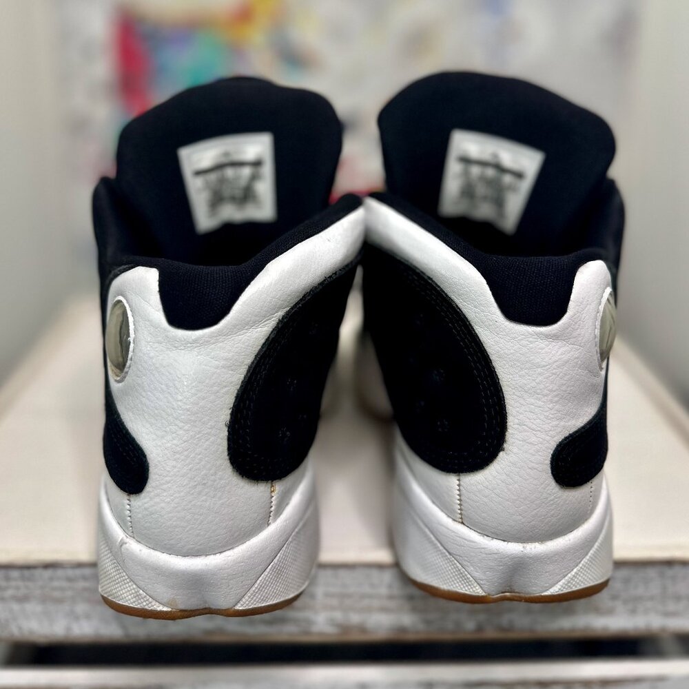 JORDAN 13 RETRO GG "HE GOT GAME" BLACK & WHITE - Picture 5 of 7